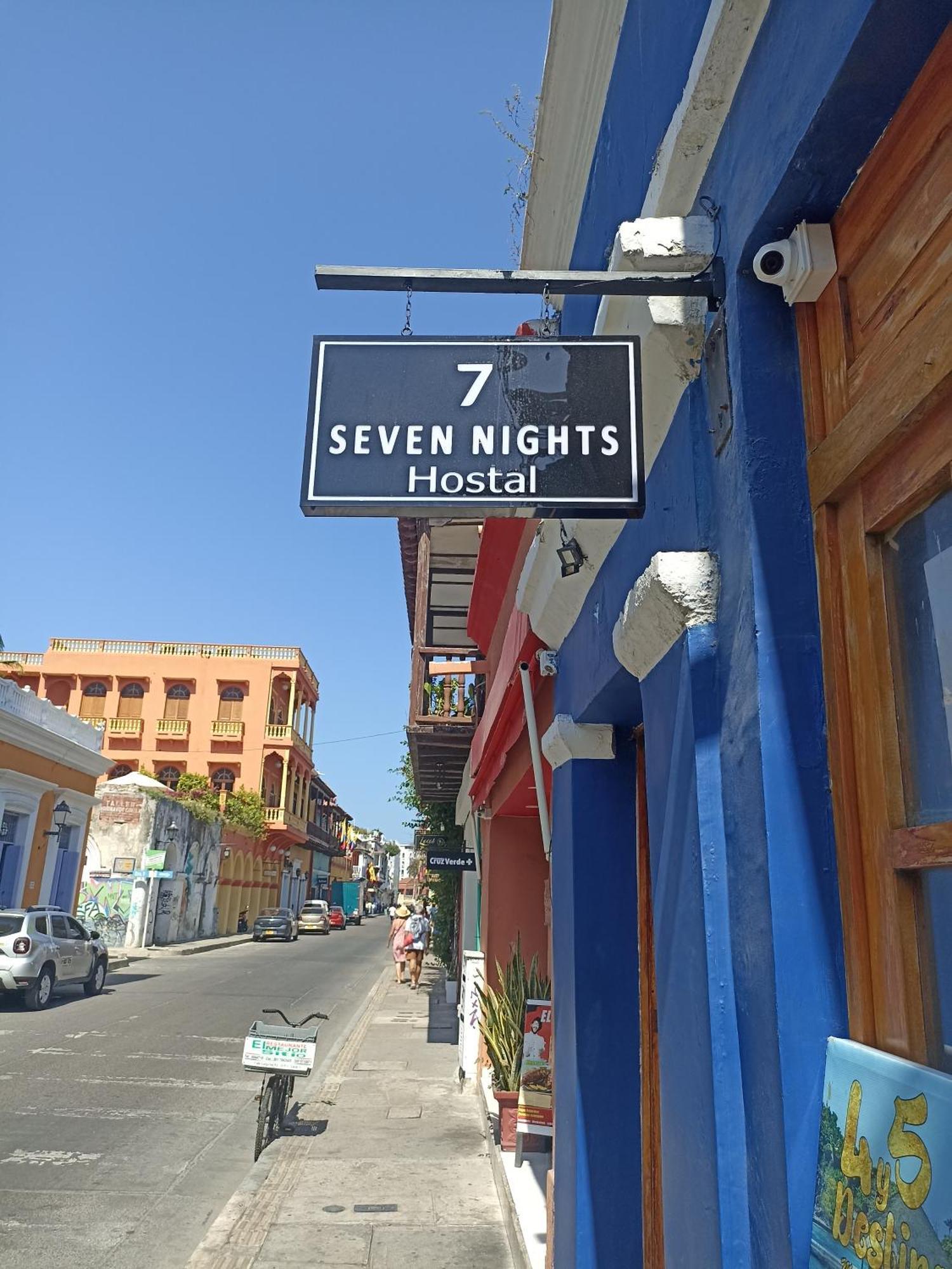 Seven Nights Hostel Cartagena Eksteriør billede