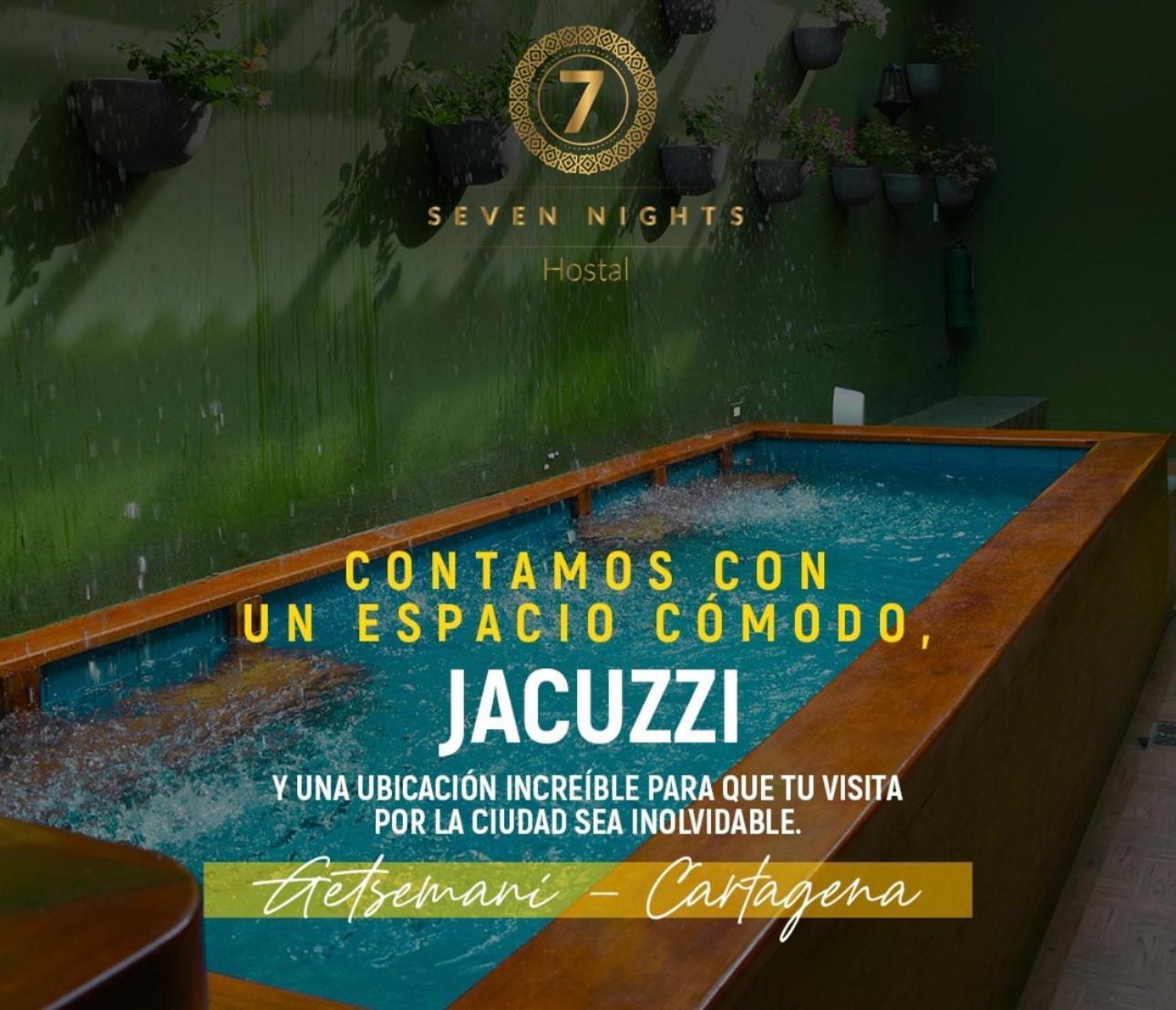Seven Nights Hostel Cartagena Eksteriør billede